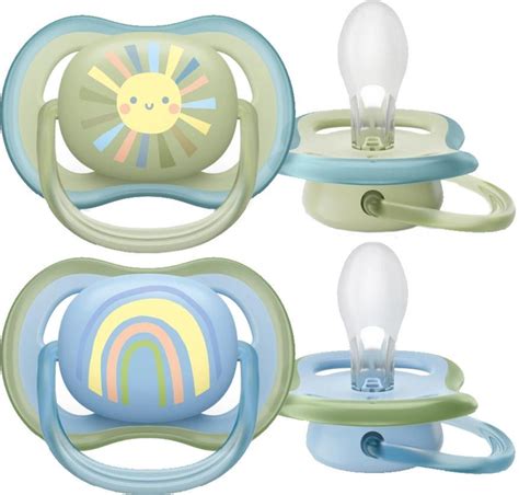 Пустышка Philips Avent Ultra Air 0-6 мес 2 шт (SCF085/58) – фото ...