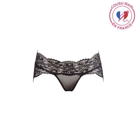 Culotte Ouverte Fesse Réglisse LUXXA Body House Sex Shop en ligne