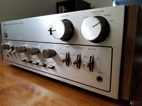 Sony Ta Integrated Amplifier Photo Canuck Audio Mart