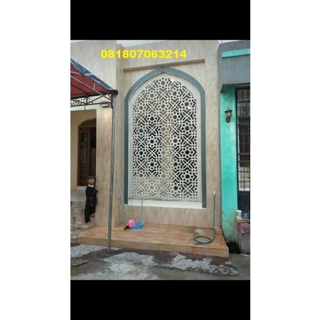 Jual Grc Krawangan Masjid Ornamen O Satu O O Satu Indonesia Shopee