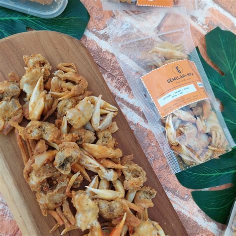 Baby Crab Crispy Cemilan Murah Kepiting Goreng Kemasan 250gr HALAL