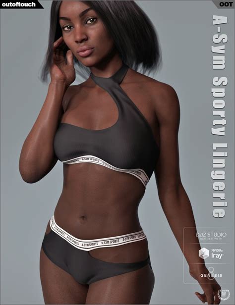 A Sym Sporty Lingerie For Genesis 8 Female S Daz 3D