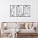 Nude Woman Body Metal Wall Art Naked Woman Back Decor Woman Shape Wall Art Set Of Metal Art
