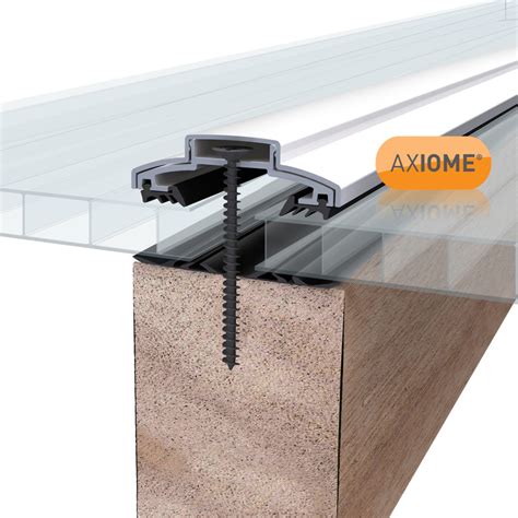 Axiome 10mm Polycarbonate Clear Twinwall Sheet 1000 x 4000mm