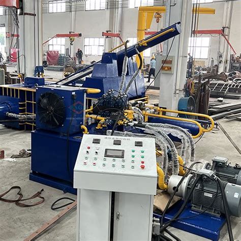 T Scrap Metal Baling Press Machine With Ce