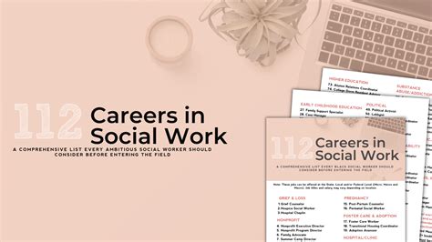 This Comprehensive List Of Careers Every Ambitious Social Worker Should