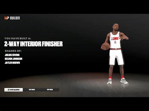 NBA 2K23 DR J JULIUS ERVING BUILD YouTube