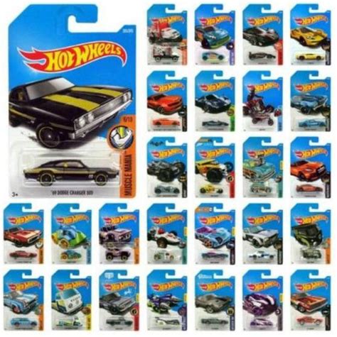 Kit Carrinhos Hot Wheels Básicos Modelos sortidos C Mattel Carrinho de Brinquedo