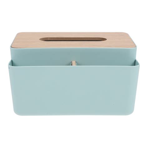 SEWACC Tissue Boxes Wooden Use 1Set 7.1X6.1X3.5In - Walmart.com
