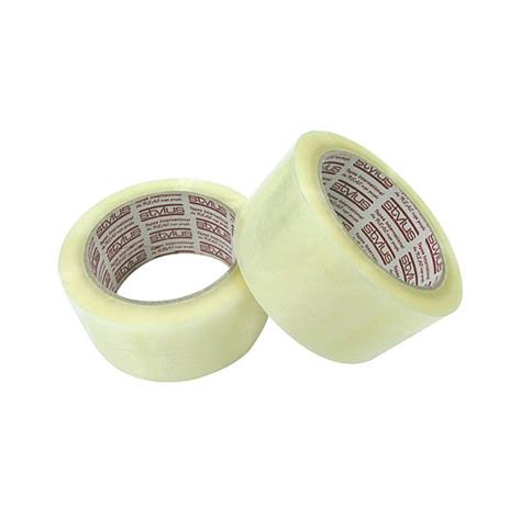 Stylus Hotmelt Adhesive Packaging Tape Roll Carton Clear