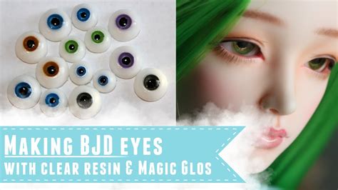 How To Make Resin Eyes For Bjds Youtube