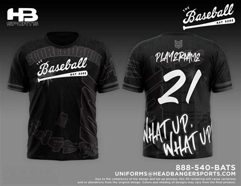 The Baseball Bat Bros Custom Jersey Buy Ins – HB Sports Inc.