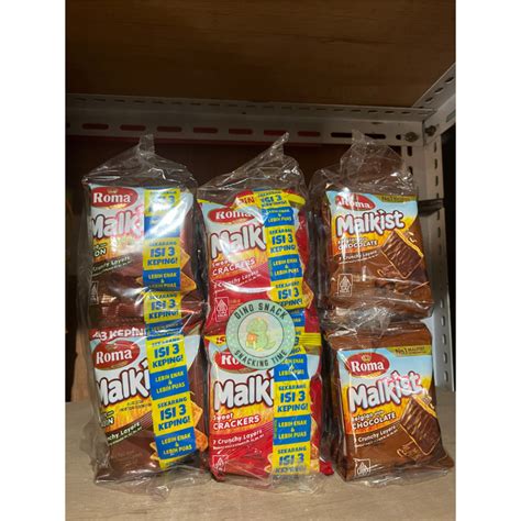 Jual Roma Malkist Crackers Coklat Abon Renceng Isi Pcs