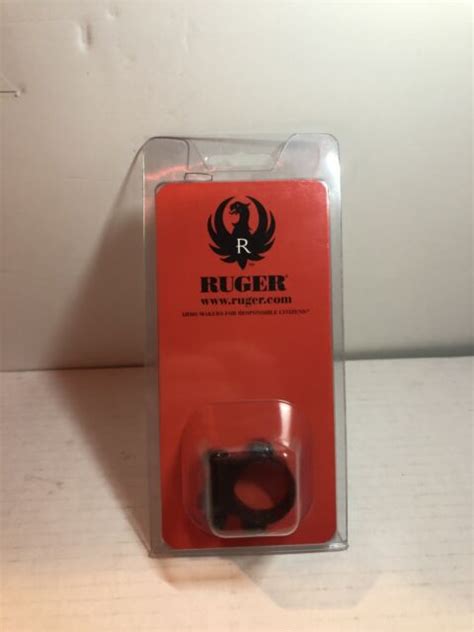 Ruger Scope Ring Bo Medium Blue Offset For Sale Online Ebay