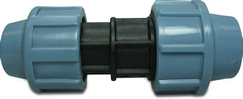 Unidelta Reducer Socket PP 20 Mm X 16 Mm Compression 16bar Black Blue