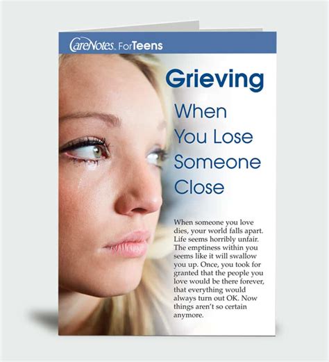 Grieving When You Lose Someone Close Carenotes