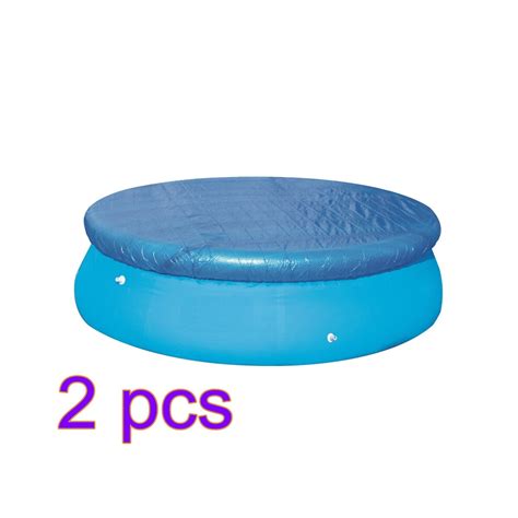 Pool Cover Pcs Ft Diameter Round Easy Set Pool Cover For Frame