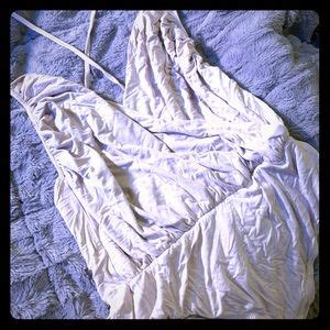 Kimchi Blue Tops Nude Skinny Strap Bodysuit Brand New Poshmark