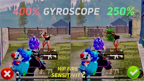 400 Vs 250 Gyro 🔥 How To Improve Hip Fire Sensitivity For Auto