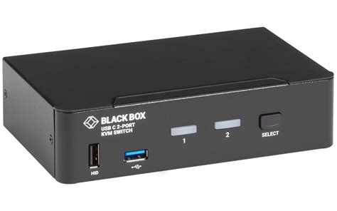 RCB Logic BlackBox KVMC4K 2P 4K60 USB C 2 Port DisplayPort USB