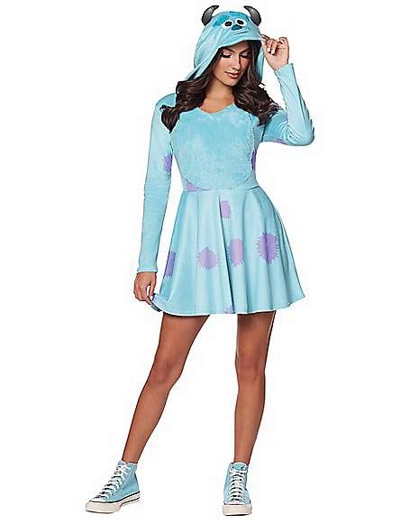 Adult Sulley Dress Costume Monsters Inc Spencers