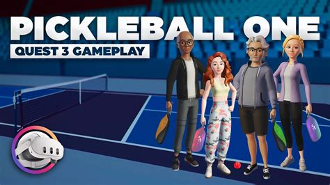 Pickleball One Gameplay Meta Quest D Couverte Et Impressions