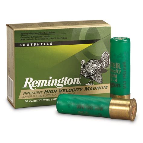 Remington Premier High Velocity Magnum Copper Plated Turkey Loads 12