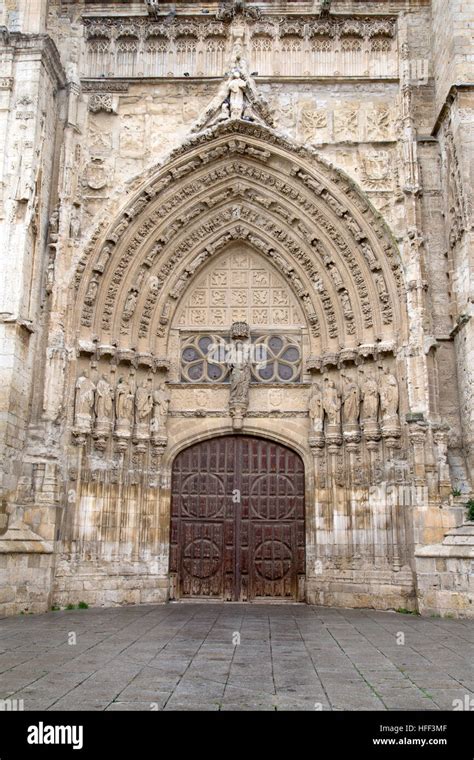 Cathedral Church, Palencia, Spain Stock Photo - Alamy