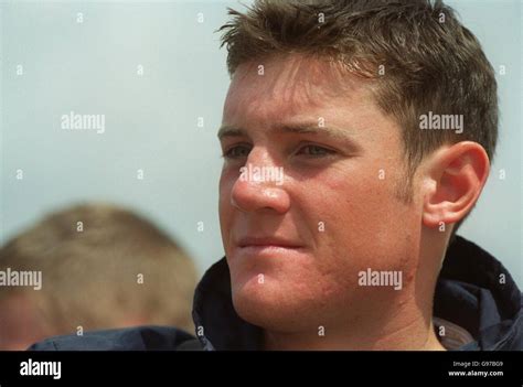 Dragon Boat Press Conference Nottinghamshire S Chris Read Stock Photo