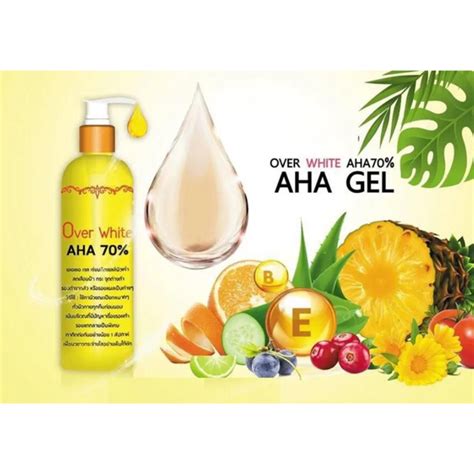 Aha Over White Whitening Lightening Serum Lotion Shop The