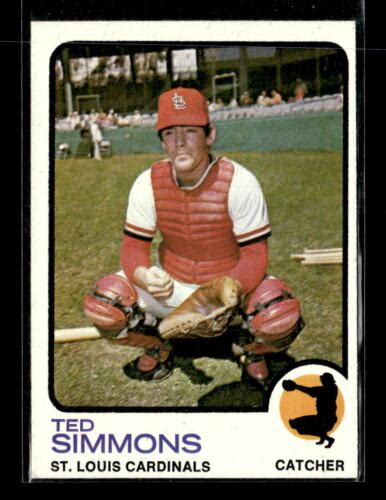 Topps Ted Simmons St Louis Cardinals Vintage Baseball Card Ebay