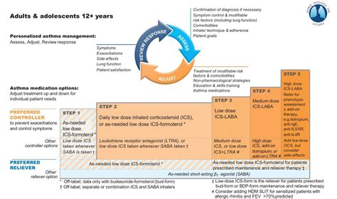 PharmaConnect On Twitter Stepwise Approach To Asthma Treatment GINA