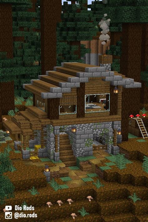 Step By Step Minecraft House Ideas Survival Spruce With Creative Design ...