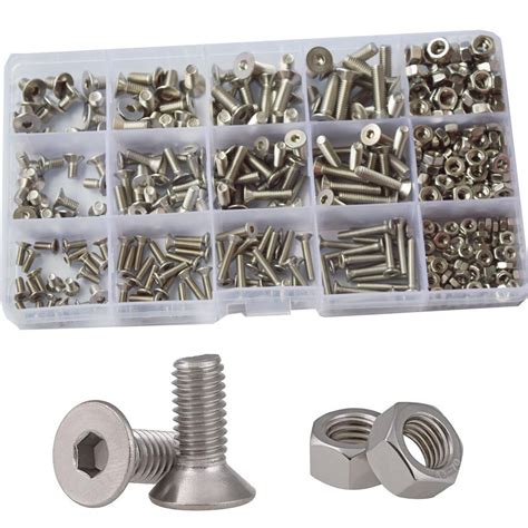 Flat Hex Socket Head Cap Screws Metric Thread Hexagon Allen Drive