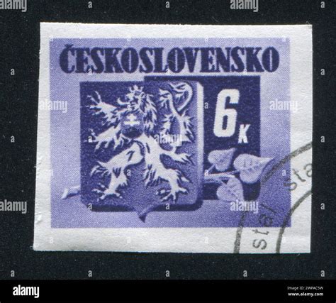 Czechoslovakia Circa Stamp Printed By Czechoslovakia Shows