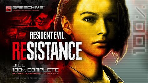 Resident Evil Resistance Jill Valentine All Skills Equipment And