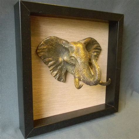 Elephant (Wall Mounted African Elephant sculpture) - ArtParkS