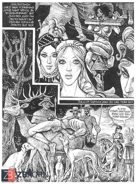 Erotic Comic Art The Countess In Crimson ZB Porn
