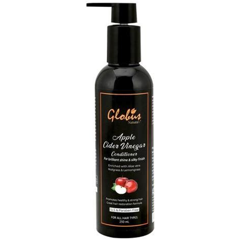 Buy Globus Naturals Apple Cider Vinegar Conditioner Maintains Scalp Ph No Parabens And Sulphate