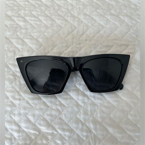 PRIVÉ REVAUX Accessories Cat Eye Black Sunglasses Poshmark