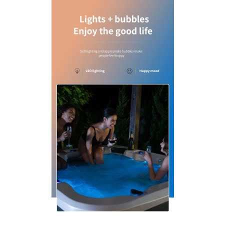 ABS Flexible Sprayer V AC DC RGB Waterproof Whirlpool Hot Tub Jet Led Light