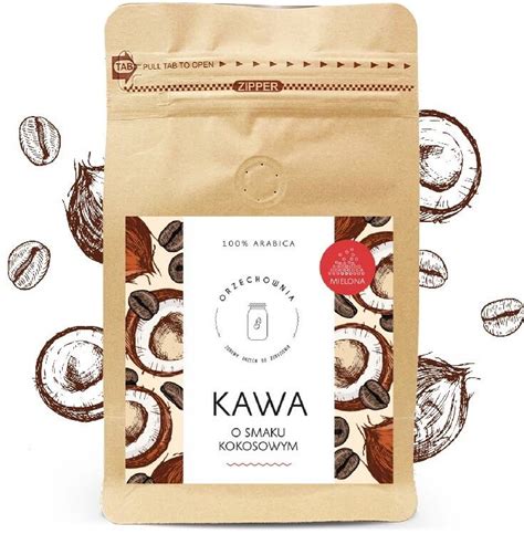 Kawa Mielona Smakowa Kokosowa 200 G Orzechownia Arabica Sklep