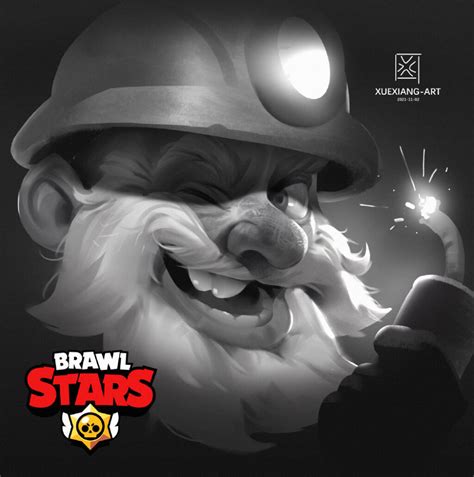 Artstation Brawl Stars Fan Art Portrait Xuexiang Zhang