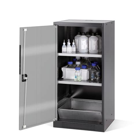 Armoire Pour Produits Chimiques Systema CS 52L Anthracite Argent 2