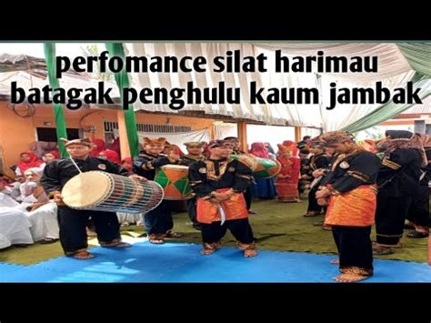 Atraksi Full Silat Harimau Batagak Penghulu Kaum Jambak Dt Rangkayo