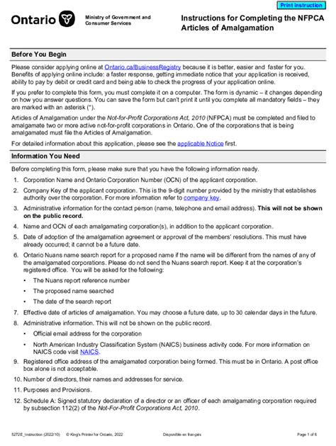 Fillable Online Applying For Authorization To Continue Out Of The BCA 1