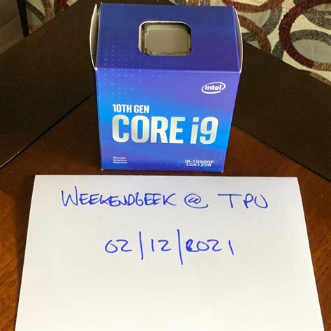 [FS] - *SOLD* Intel i9 10900F $300 | TechPowerUp Forums