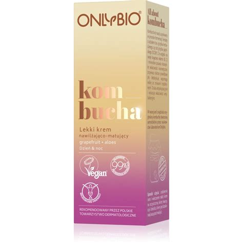 Onlybio Kombucha Lekki Krem Do Twarzy Nawil Aj Co Matuj Cy Ml