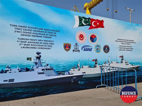 Pakistan MİLGEM Projesi 1inci Gemisi PNS BABUR 280 Pakistan Deniz