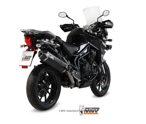 Scarico TRIUMPH TIGER 1200 Mivv Speed Edge Inox Nero T 013 LRB Mivv